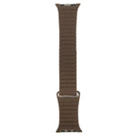 Pulseira de Couro PU com Fecho Magnético Loop para Apple Watch 42mm