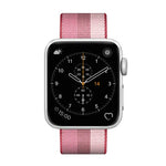 Pulseira de Nylon Trançado com Risca para Apple Watch 42mm, Para Apple Watch 42mm