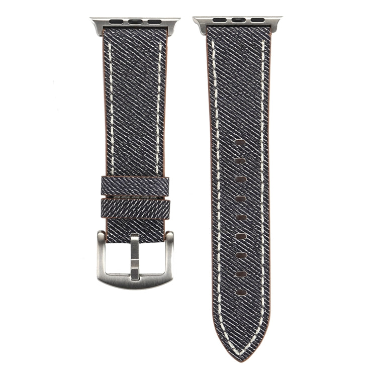 Pulseira de Couro Genuíno com Padrão Cowboy Fashion Simples para Apple Watch Ultra 49mm & Watch Ultra 2 49mm / Series 10 46mm / 9&8&7 45mm / SE 3&SE 2&6&SE&5&4 44mm / 3&2&1 42mm, 42mm