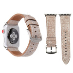 Pulseira de Couro Genuíno com Padrão Cowboy Fashion Simples para Apple Watch Ultra 49mm & Watch Ultra 2 49mm / Series 10 46mm / 9&8&7 45mm / SE 3&SE 2&6&SE&5&4 44mm / 3&2&1 42mm, 42mm