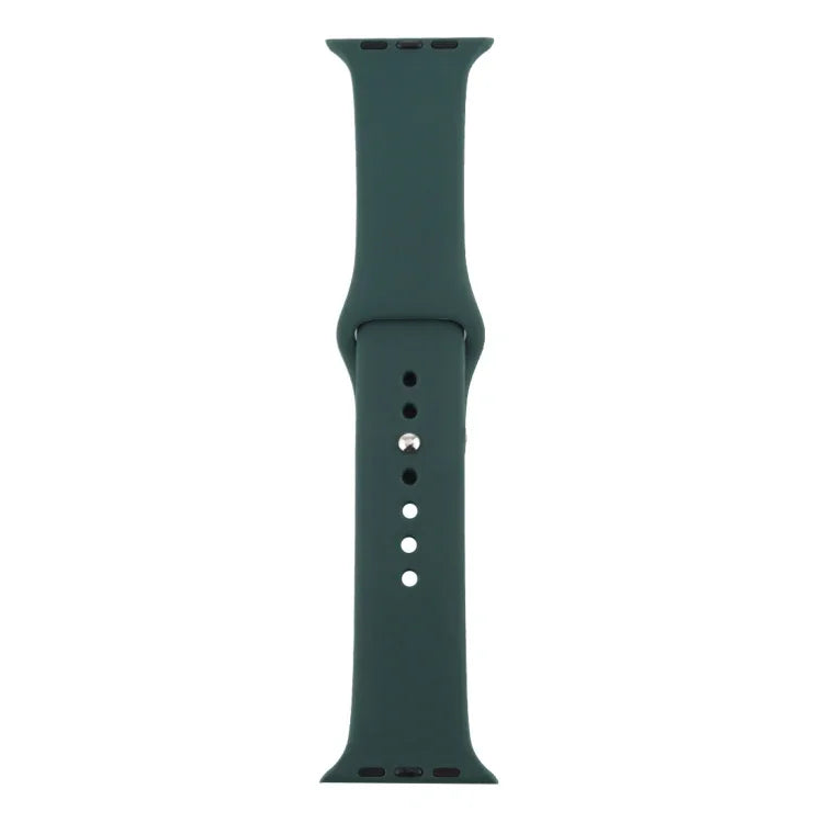 Pulseira de Silicone para Apple Watch Series 7 41mm / 6 & SE & 5 & 4 40mm / 3 & 2 & 1 38mm, Para Apple Watch Series 7 41mm / 6 & SE & 5 & 4 40mm / 3 & 2 & 1 38mm