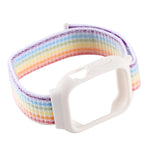 Para Apple Watch Ultra 49mm & Watch Ultra 2 49mm / Série 10 46mm / 9&8&7 45mm / SE 3&SE 2&6&SE&5&4 44mm / 3&2&1 42mm Correia de Relógio em Nylon com Fecho de Gancho e Argola, Para Apple Watch Ultra 49mm / Série 8&7 45mm / SE 2&6&SE&5&4 44mm / 3&2&1 42mm