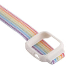 Para Apple Watch Ultra 49mm & Watch Ultra 2 49mm / Série 10 46mm / 9&8&7 45mm / SE 3&SE 2&6&SE&5&4 44mm / 3&2&1 42mm Correia de Relógio em Nylon com Fecho de Gancho e Argola, Para Apple Watch Ultra 49mm / Série 8&7 45mm / SE 2&6&SE&5&4 44mm / 3&2&1 42mm
