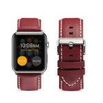 Correia de Relógio em Pele de Carro de Luxo Ambiental Denior para Apple Watch Ultra 49mm&Watch Ultra 2 49mm / Series 10 46mm / 9&8&7 45mm / SE 3&SE 2&6&SE&5&4 44mm / 3&2&1 42mm