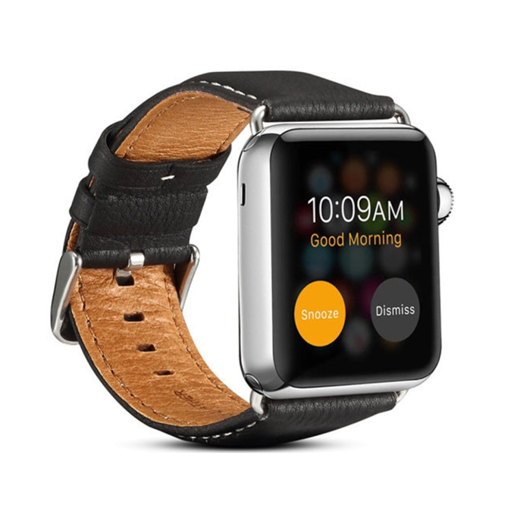 Correia de Relógio em Pele de Carro de Luxo Ambiental Denior para Apple Watch Ultra 49mm&Watch Ultra 2 49mm / Series 10 46mm / 9&8&7 45mm / SE 3&SE 2&6&SE&5&4 44mm / 3&2&1 42mm