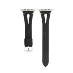 Pulseira de Relógio em Pele Simples em Forma de V para Apple Watch Ultra 49mm & Watch Ultra 2 49mm / Série 10 46mm / 9&8&7 45mm / SE 3&SE 2&6&SE&5&4 44mm / 3&2&1 42mm