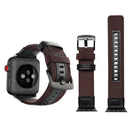 Correia de Relógio em Nylon Estilo Jeep com Fivela em Aço Inoxidável para Apple Watch Series 3 & 2 & 1 42mm, 42mm