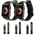 Correia de Relógio em Nylon Estilo Jeep com Fivela em Aço Inoxidável para Apple Watch Series 3 & 2 & 1 42mm, 42mm