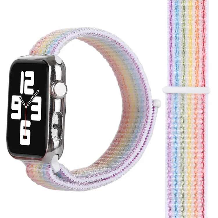 Pulseira de Nylon com Fecho Mágico para Apple Watch Series 3 & 2 & 1 38mm, Para Series 3 & 2 & 1 38mm
