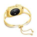 Correia de Relógio Metálica em Forma de Letra V com Fivela em Aço Inoxidável para Apple Watch Series 10 42mm / 9&8&7 41mm / SE 3&SE 2&6&SE&5&4 40mm / 3&2&1 38mm, 7 41mm / 6&SE&5&4 40mm / 3&2&1 38mm