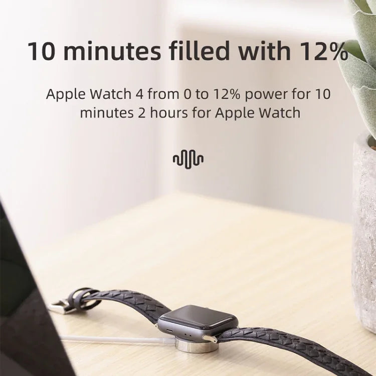 Cabo de Carregamento Magnético Portátil JOYROOM S-IW001 Ben Series 1,2m 2,5W para Apple Watch