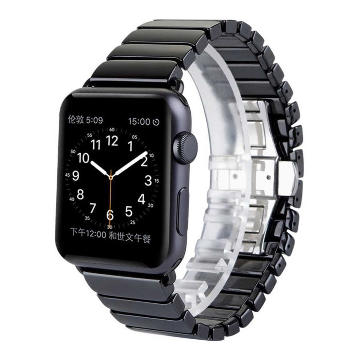 Correia de Relógio em Cerâmica Delicada Para Apple Watch Ultra 49mm & Watch Ultra 2 49mm / Series 10 46mm / 9&8&7 45mm / SE 3&SE 2&6&SE&5&4 44mm / 3&2&1 42mm, 42mm
