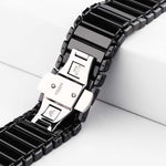 Correia de Relógio em Cerâmica Delicada Para Apple Watch Ultra 49mm & Watch Ultra 2 49mm / Series 10 46mm / 9&8&7 45mm / SE 3&SE 2&6&SE&5&4 44mm / 3&2&1 42mm, 42mm