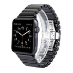 Correia de Relógio em Cerâmica Delicada Para Apple Watch Ultra 49mm & Watch Ultra 2 49mm / Series 10 46mm / 9&8&7 45mm / SE 3&SE 2&6&SE&5&4 44mm / 3&2&1 42mm, 42mm