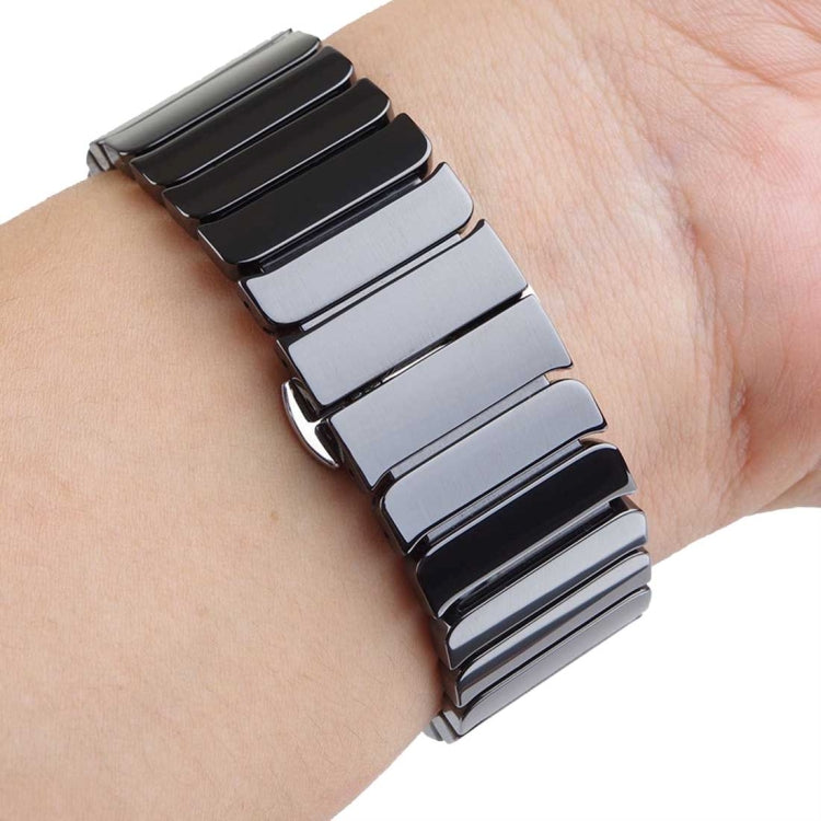 Correia de Relógio em Cerâmica Delicada Para Apple Watch Ultra 49mm & Watch Ultra 2 49mm / Series 10 46mm / 9&8&7 45mm / SE 3&SE 2&6&SE&5&4 44mm / 3&2&1 42mm, 42mm