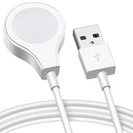 Cabo de Carregamento Rápido Magnético Sem Fios para Apple Watch Série, USB-A