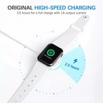 Cabo de Carregamento Rápido Magnético Sem Fios para Apple Watch Série, Type-C / USB-C