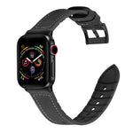 Pulseira de Relógio em TPU de Cor Sólida + Aço Inoxidável para Apple Watch Series 7 45mm / 6 & SE & 5 & 4 44mm / 3 & 2 & 1 42mm, 44mm