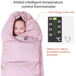 Saco de Dormir para Bebé Espesso e Quente, Edredão para Recém-nascido, Tamanho: 80cm, para 0-1 Ano(s)