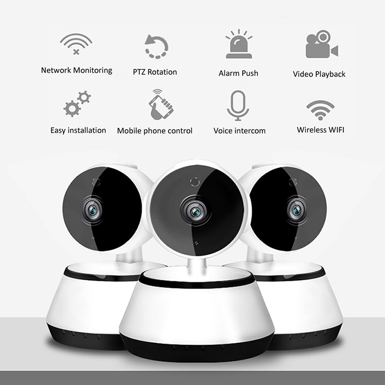 Câmara IP Sem Fios YH001 720P HD 1.0 MP, Suporta Visão Noturna Infravermelha / Deteção de Movimento / Controlo por APP, Ficha AU, YH001 720P