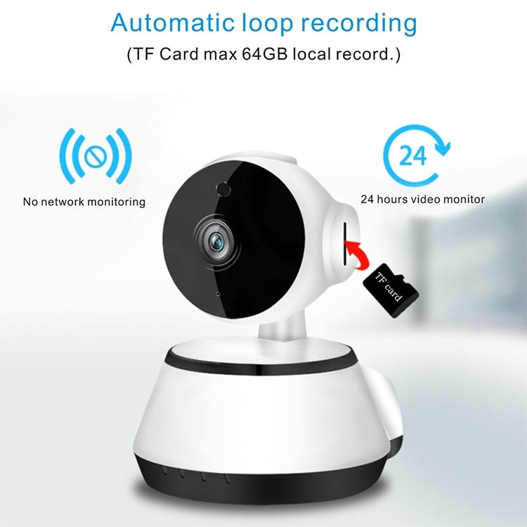 Câmara IP Sem Fios YH001 720P HD 1.0 MP, Suporta Visão Noturna Infravermelha / Deteção de Movimento / Controlo por APP, Ficha AU, YH001 720P