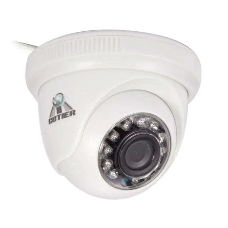531eA Câmara AHD Impermeável Certificada CE & RoHS com Lente 3.6mm 3MP e 12 LEDs IR, Suporta Visão Noturna & Balanço de Brancos, 531eA-W, 531eA-L, 531eA-H2