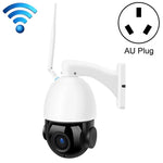 QX5 Câmara Inteligente WiFi Dome Sem Fios 1080P HD 2.0 Milhões de Pixels com Zoom 20X, Suporta Visão Noturna Infravermelha / Deteção de Movimento / Intercomunicador de Voz / Cartão TF, Ficha AU, Versão WiFi