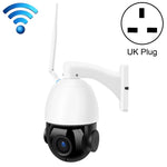 QX5 Câmara Inteligente WiFi Dome Sem Fios 1080P HD 2.0 Milhões de Pixels com Zoom 20X, Suporta Visão Noturna Infravermelha / Deteção de Movimento / Intercomunicador de Voz / Cartão TF, Ficha AU, Versão WiFi