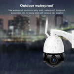 QX5 Câmara Inteligente WiFi Dome Sem Fios 1080P HD 2.0 Milhões de Pixels com Zoom 20X, Suporta Visão Noturna Infravermelha / Deteção de Movimento / Intercomunicador de Voz / Cartão TF, Ficha AU, Versão WiFi