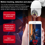 Câmara de Vigilância WiFi QX38 1080P de Alta Definição Câmara Dome Exterior, Suporta Visão Noturna & Voz Bidirecional & Deteção de Movimento, QX38