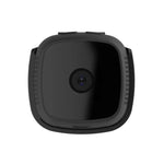 CAMSOY C9 Câmara de Vigilância Inteligente Vestível WiFi Sem Fios HD 1280 x 720P com Ângulo Largo de 70 Graus, Suporta Visão Noturna Infravermelha & Alarme de Deteção de Movimento & Gravação em Loop & Captura Programada, C9