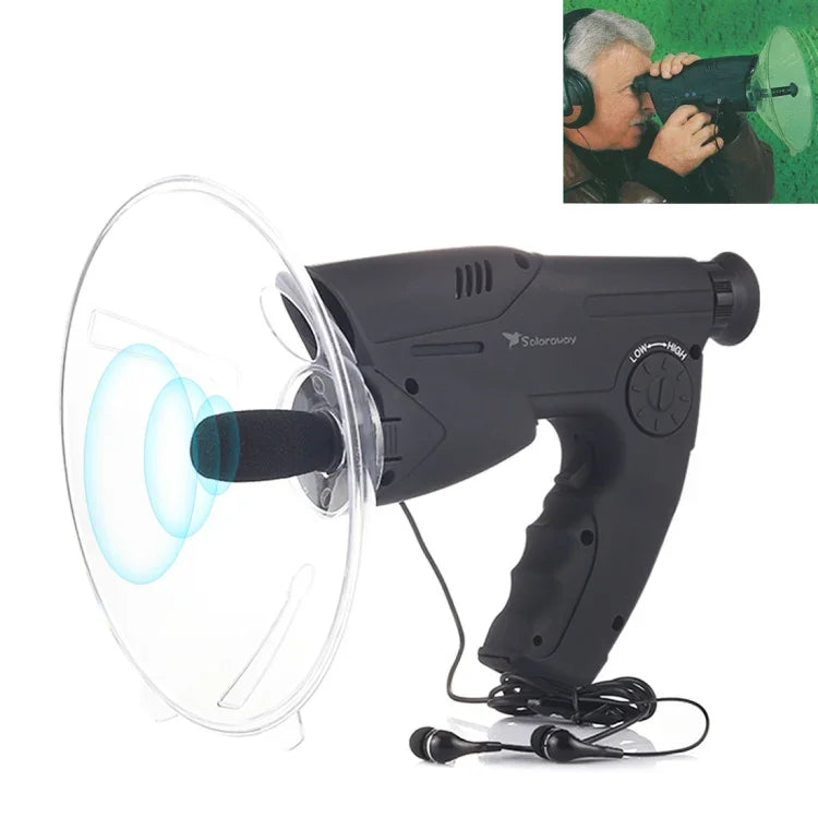 Observador Natural Solaraway TN-02 com Sistema Óptico de Prisma 8X Orbitor e Gravação Digital, Suporta Cartão TF e Entrada para Auscultadores, Observador Natural 8X