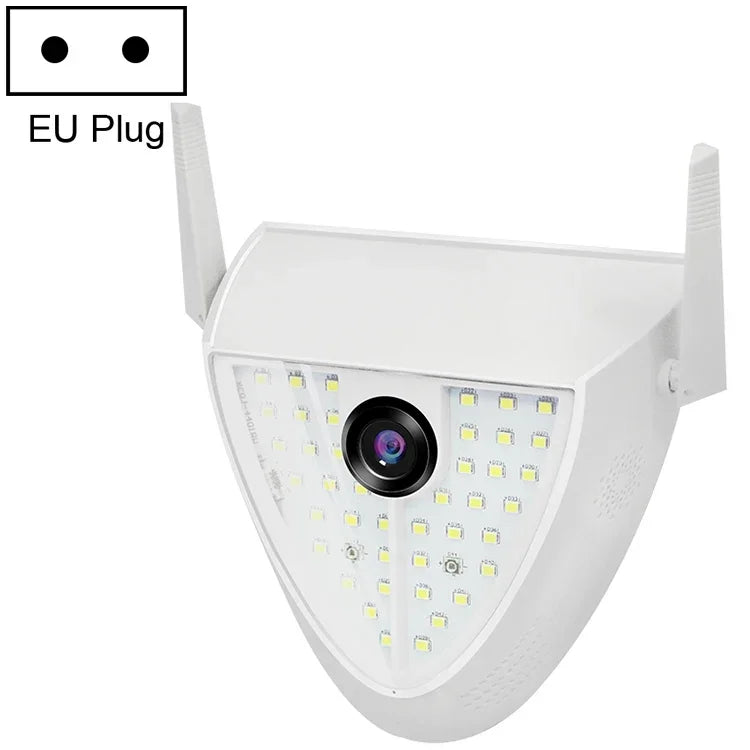 Câmara Inteligente de Jardim DP16 2.0 Megapíxeis 42 LEDs, Suporta Deteção de Movimento / Visão Noturna / Intercomunicador de Voz / Cartão TF, Ficha AU, DP16