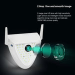 Câmara Inteligente de Jardim DP16 2.0 Megapíxeis 42 LEDs, Suporta Deteção de Movimento / Visão Noturna / Intercomunicador de Voz / Cartão TF, Ficha AU, DP16
