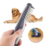 Pente Elétrico Ultimate Knot Out para Tratamento de Nós em Animais, Ferramenta de Corte com Tesoura, Aparador Ultimate Knot Out para Animais