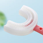 10 PCS Escova de Dentes Suave em Forma de U para Crianças de 6-12 Anos, Estilo: Cabo Reto, Cabo Reto