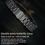 Mijobs Stainless Steel Metal Watch Band for Xiaomi Mi Band 5 & 6