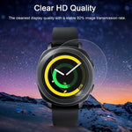 2 UN ENKAY Hat-Prince para Samsung Gear Sport Smart Watch Filme de Vidro Temperado à Prova de Explosão com Dureza de Superfície 0.2mm 9H 2.15D, Para Samsung Gear Sport (2 UN)
