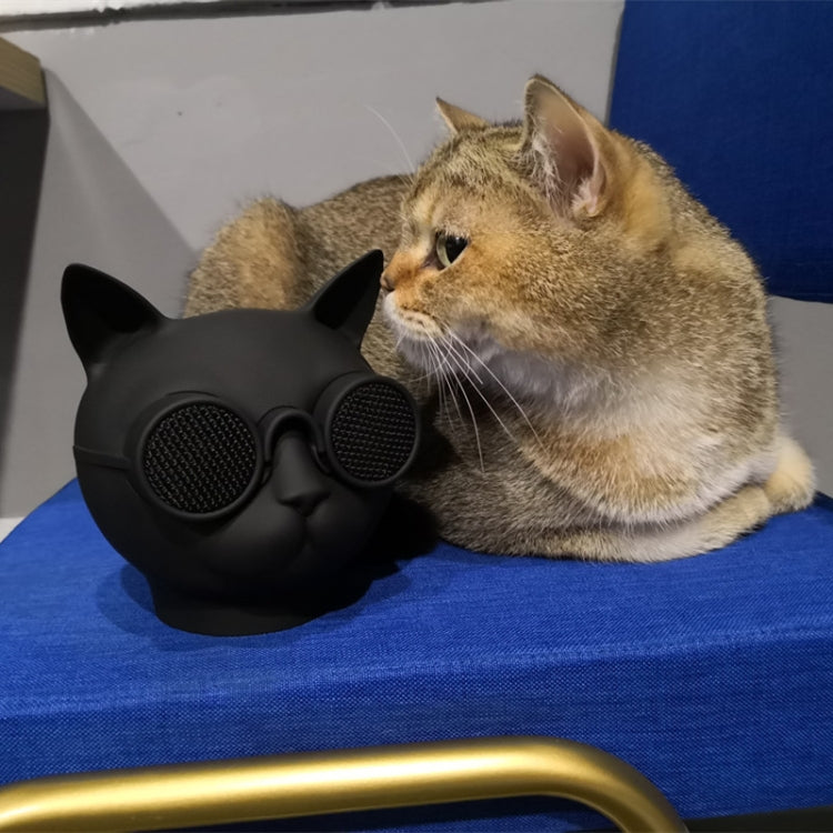 Coluna Estéreo Bluetooth Sem Fios em Forma de Gato Mini T8, Suporta Mãos Livres / Cartão TF / FM