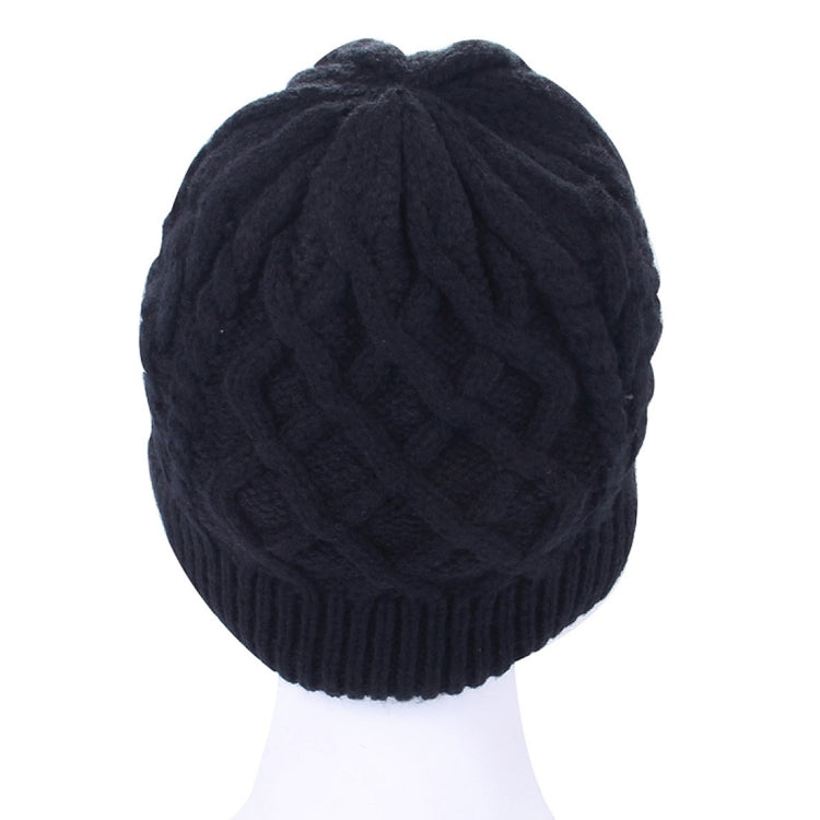Gorro de Inverno Quente com Auscultadores Bluetooth e Mic, Textura Ondulada Tricotada, para Rapazes, Raparigas e Adultos