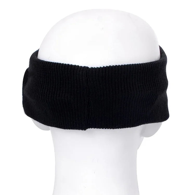 Bandana Desportiva Tricotada Bluetooth com Microfone para Música Handsfree para iPhone / Samsung e Outros Dispositivos Bluetooth