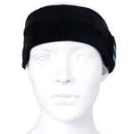 Bandana Desportiva Tricotada Bluetooth com Microfone para Música Handsfree para iPhone / Samsung e Outros Dispositivos Bluetooth