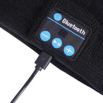 Bandana Desportiva Tricotada Bluetooth com Microfone para Música Handsfree para iPhone / Samsung e Outros Dispositivos Bluetooth
