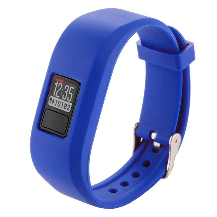 Para Garmin Vivofit 3 Smartwatch Pulseira de Silicone, Comprimento: cerca de 24,2cm