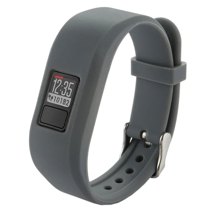 Para Garmin Vivofit 3 Smartwatch Pulseira de Silicone, Comprimento: cerca de 24,2cm