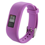 Para Garmin Vivofit 3 Smartwatch Pulseira de Silicone, Comprimento: cerca de 24,2cm