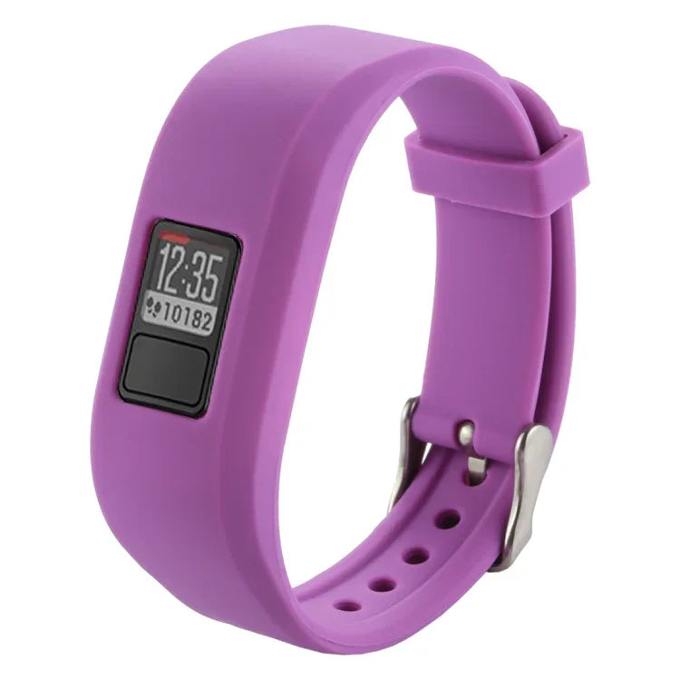 Para Garmin Vivofit 3 Smartwatch Pulseira de Silicone, Comprimento: cerca de 24,2cm