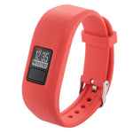 Para Garmin Vivofit 3 Smartwatch Pulseira de Silicone, Comprimento: cerca de 24,2cm