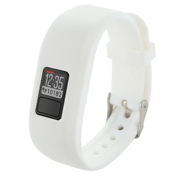 Para Garmin Vivofit 3 Smartwatch Pulseira de Silicone, Comprimento: cerca de 24,2cm