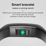 Pulseira Inteligente CK17S com Ecrã IPS de 0,96 polegadas, Resistente à Água IP67, Suporta Lembrete de Chamadas / Monitorização da Frequência Cardíaca / Monitorização da Pressão Arterial / Monitorização do Sono